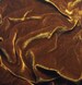 Iridescent  AMBER Silk Velvet Fabric 