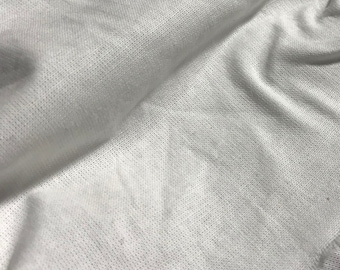 Wit - Chambray-katoenstof
