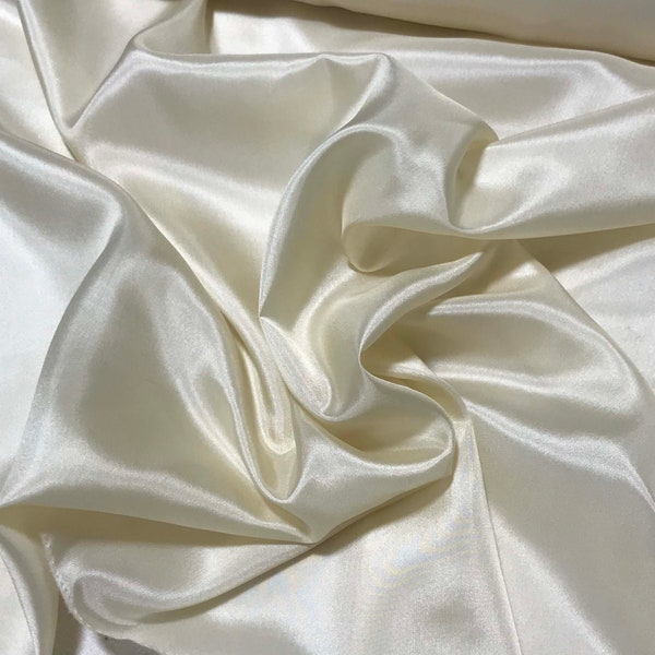 IVORY China Silk HABOTAI Fabric