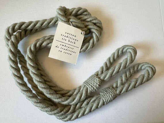 sage green tie backs