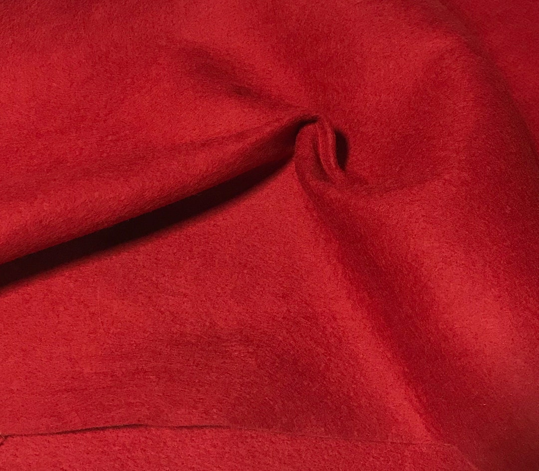 Cottage Red 100% Virgin Wool Felt Fabric - Etsy