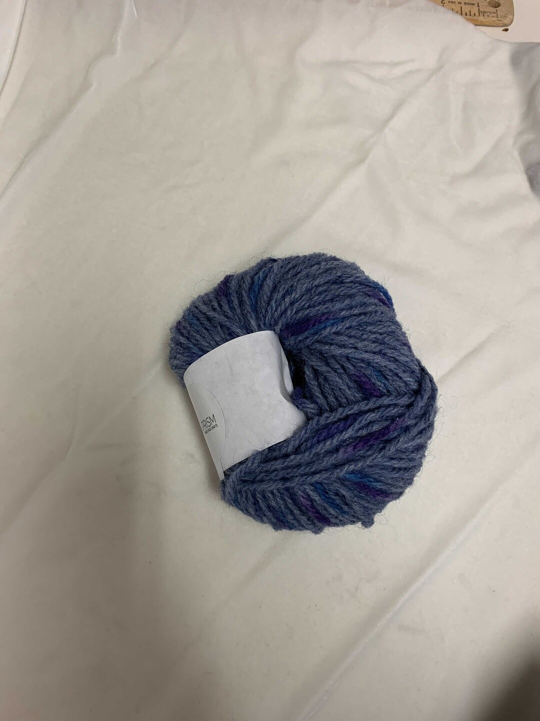 Alpaca/wool Blend Yarn Variegated Blue Etsy