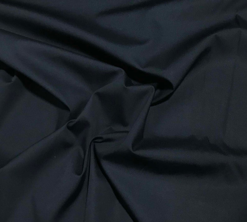 Pima Cotton Broadcloth Navy Blue Spechler-Vogel Fabric
