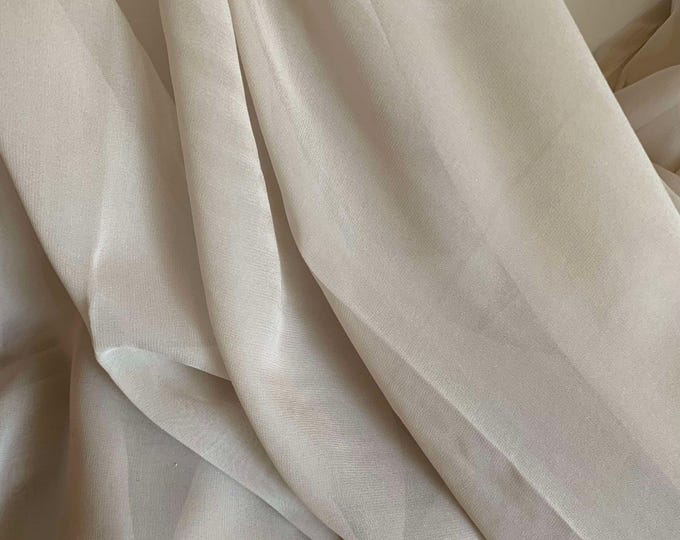 Foliage Iridescent Silk Chiffon IC-054 Fabric