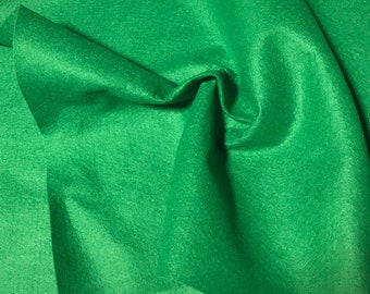 Kelly Green - Wool /Rayon Blend Felt Fabric