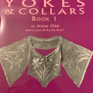 CROCHETED YOKES & COLLARS, Book 1, Anne Orr