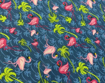 Flamingo Tropics by Fabric Traditions Cotton Fabric