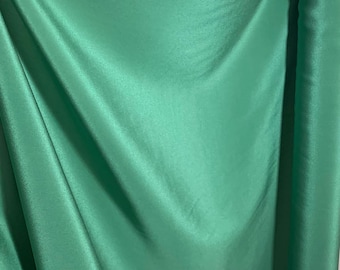 Spring Green Silk Crepe de Chine Fabric main image 1