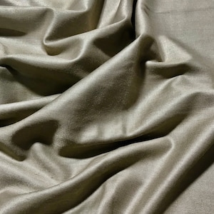 Taupe - Rayon Gabardine Fabric
