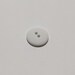 White Round 2 Hole Plastic Button 20mm / 3/4 Inch Dill - Etsy