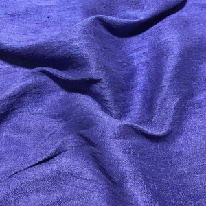 Lavanda teñida a mano - Silk Dupioni Fabric