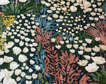 Adelaide Floral Wildflowers - Richloom Cotton Canvas Fabric