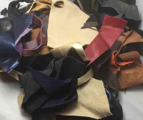 LOT OF Genuine Leather Hide Scraps 1 Pound | Etsy