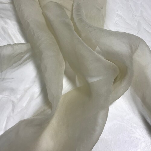 Beige Silk Organza Fabric - Etsy