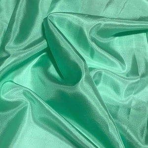SEA FOAM China Silk HABOTAI Fabric