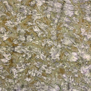 Olive Green & Brown Shadows - Banyan Batik Tone on Tone 100% Cotton Fabric