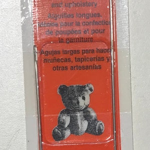 2 Pack Soft Sculpture Doll Needles - Aiguilles coloniales