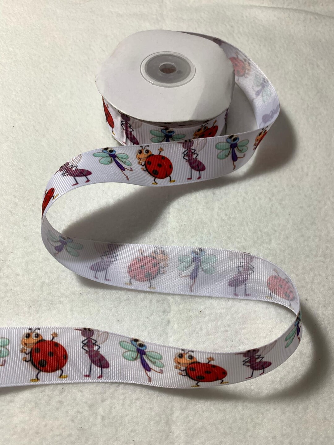 Bugs & Insects Grosgrain Ribbon Trim 1