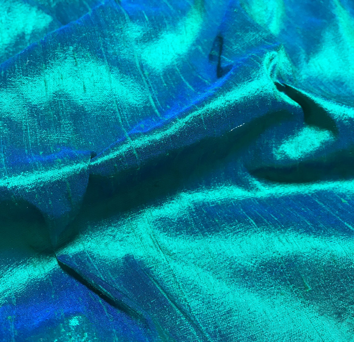 Zodiac Blue Dyed Peona Silk