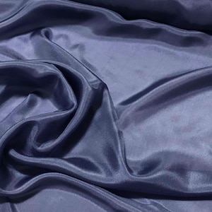 PERIWINKLE BLUE China Silk HABOTAI Fabric