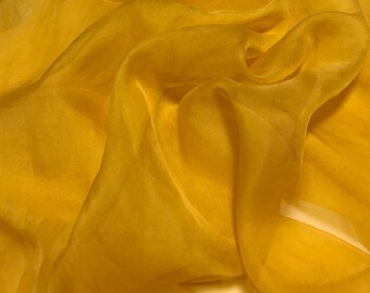 Handmade Khaki Organza Fabric Poppy Embellishment