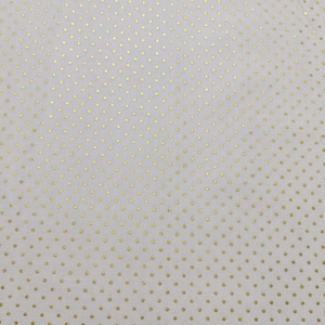 Swiss Dot On White- Gold - Riley Blake Cotton Fabric