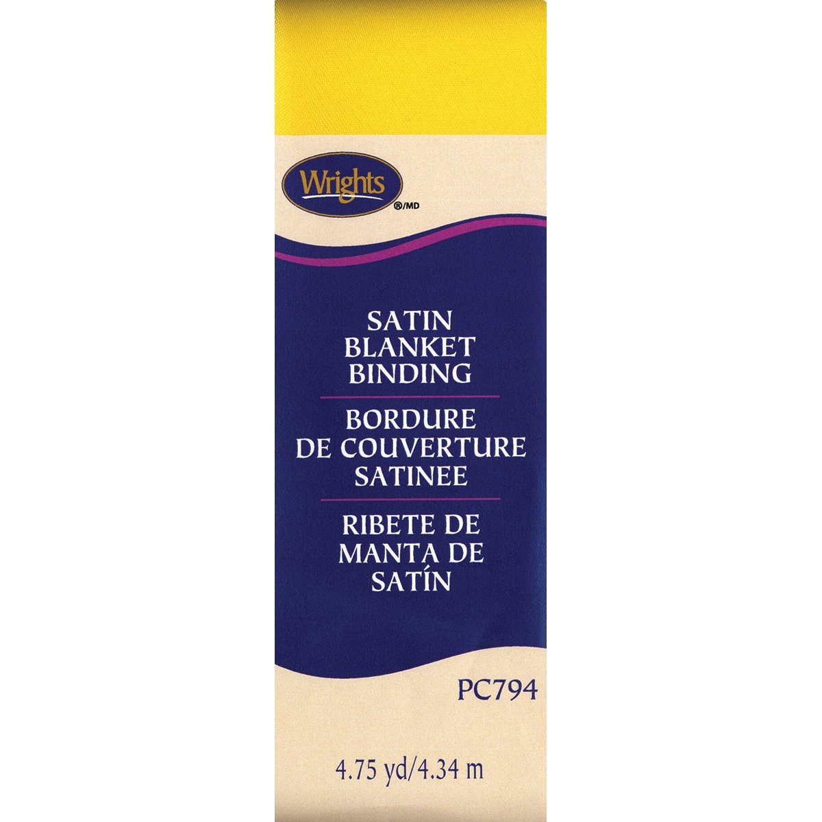 Wrights satin blanket binding best sale