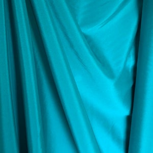 Turquoise - 16mm Silk Crepe de Chine Fabric