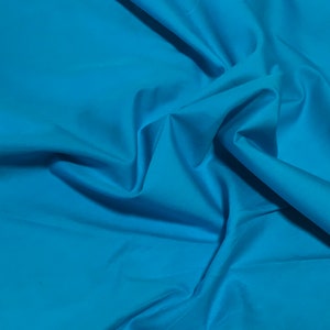 Navy Blue Cotton Polyester Broadcloth Fabric 60 Inches Apparel Solid  Polycotton per Yard 