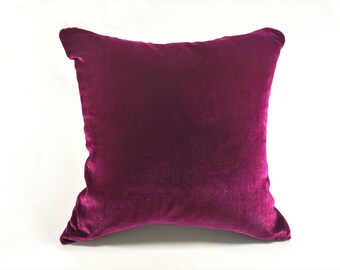 raspberry throw pillows