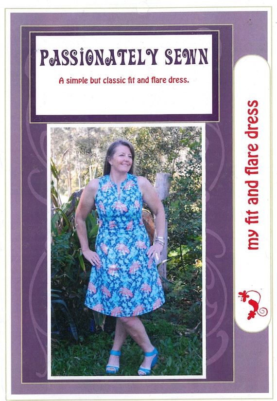My Fit and Flare Dress Sizes XXS-XXL - Passionately Sewn Dress Pattern My Fit and Flare Dress Sizes XXS-XXL - Passionately Sewn Dress Pattern
