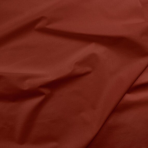maroon cotton fabric - 100% Cotton Basecloth Broadcloth Solid - Maroon Red - Paintbrush Studio Fabrics