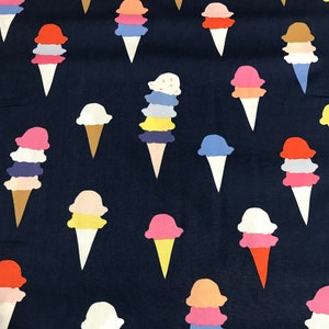 I scream, You scream - Art District - Art Gallery Fabrics -Premium Cotton Fabric
