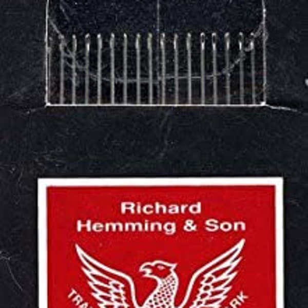 Richard Hemming Needles - Betweens Size 10 - Made in England