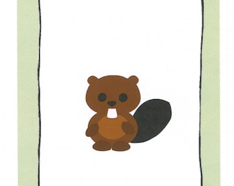 The Crafty Beaver -  Baby Quilt Pattern by Robinson Pattern Co