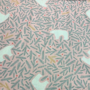 Polar Bear Toss - Polar Magic - by Lemonni for Figo 100% Cotton Fabric
