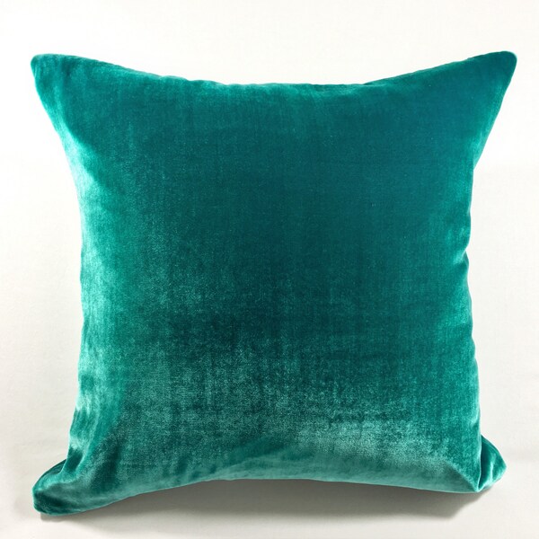 Silk Velvet Pillow Etsy