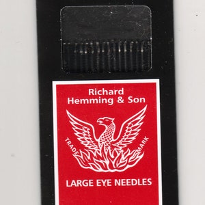 Richard Hemming Needles - Betweens Size 7 - Made in England