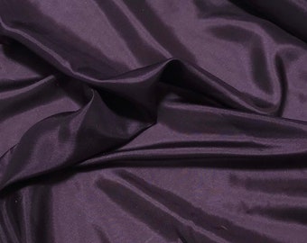 PLUM PURPLE China Silk HABOTAI Fabric