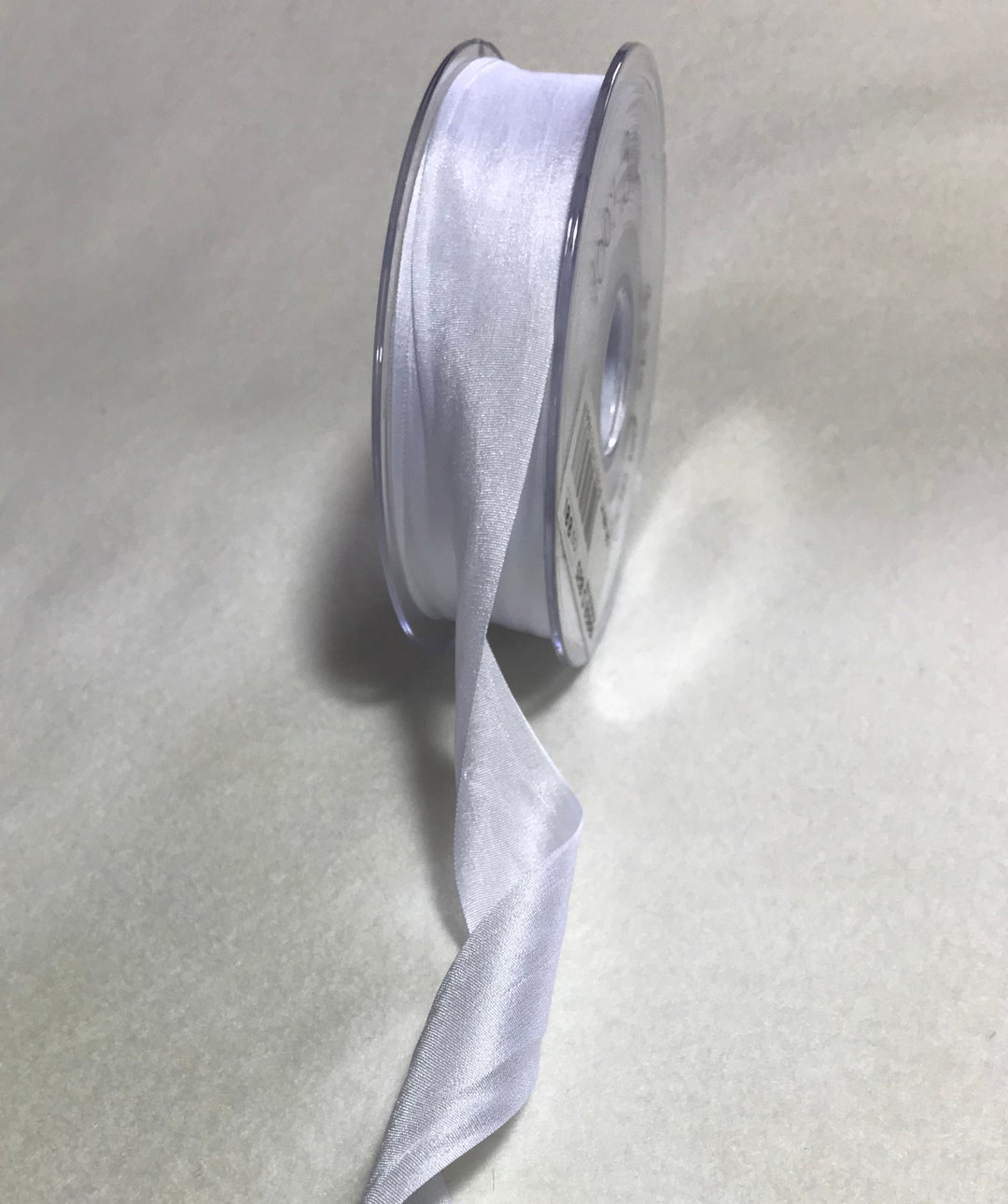 Silk White Ribbons White 25mm/1