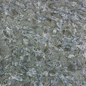 Blue Sage Shadows - Banyan Batik Tone on Tone 100% Cotton Fabric
