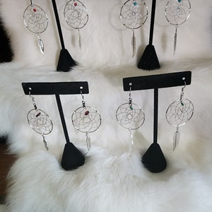 Dreamcatcher earrings