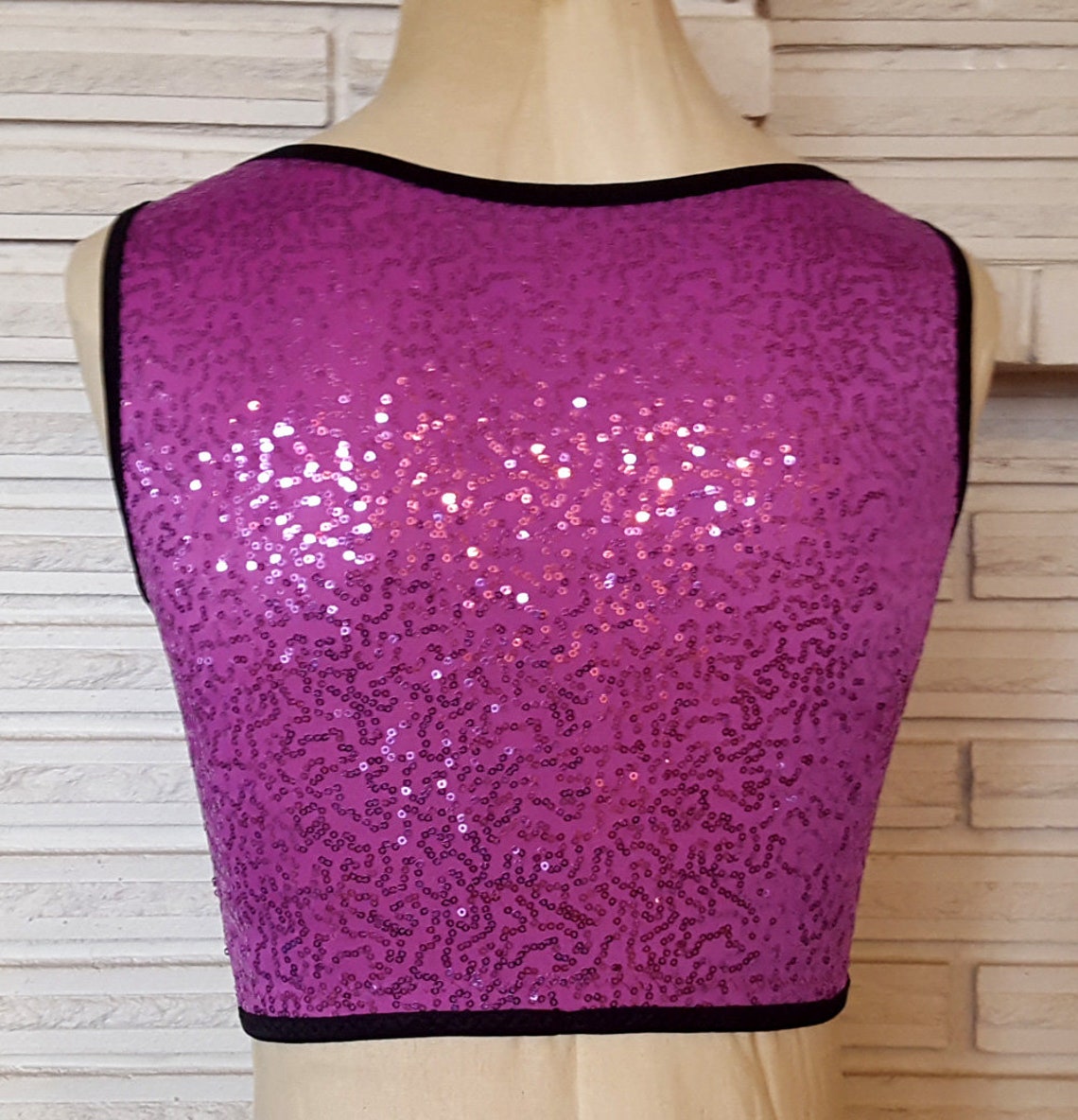 Sequin Crop Top Aerial Dance Costume Made to Order Etsy
