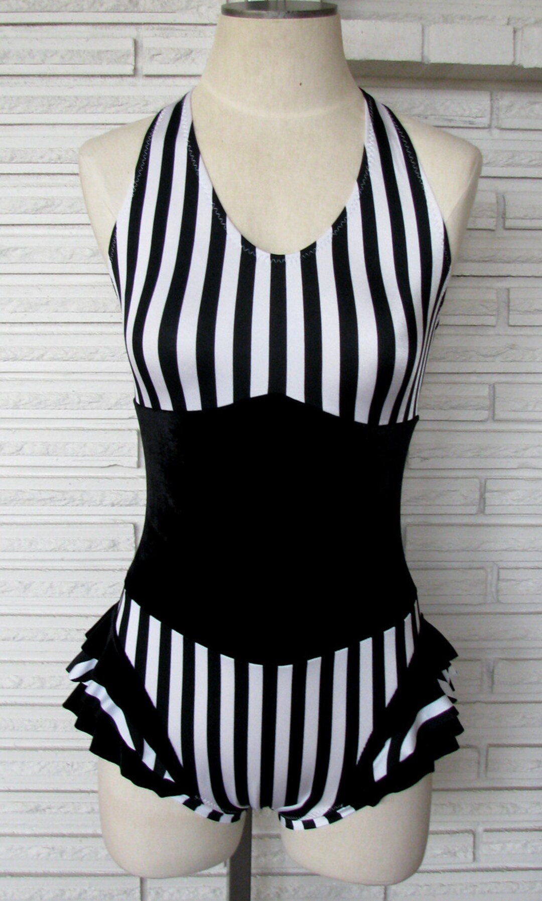 Vertical Stripe Corset Aerial Costume Made to Order - Etsy