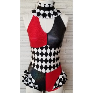 Harlequin Aerial Costume, made to order