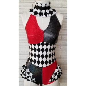 Harlequin Aerial Costume, made to order