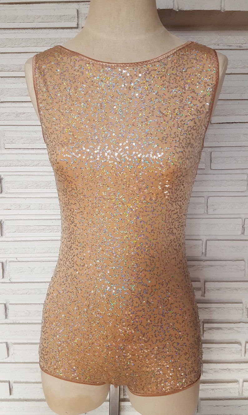 sequin nude
