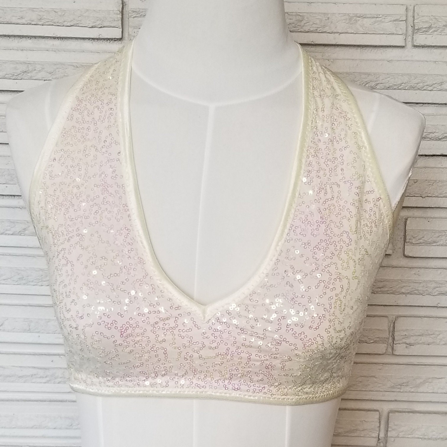 70s Gold Halter Top - Etsy