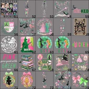 The Wicked Wizard Musical Dtf Transfer Ready to Press for Shirt ...