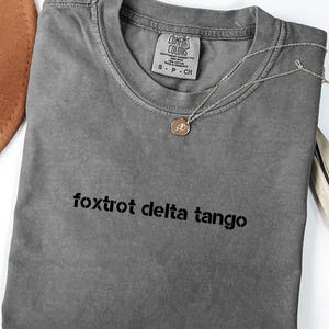 Comfort Color®Subtle Anti Trump Shirt Comfort Colors®, FDT Shirt, Anti MAGA tshirt, Liberal Shirt, Democrat Shirt, Funny Political Shirt